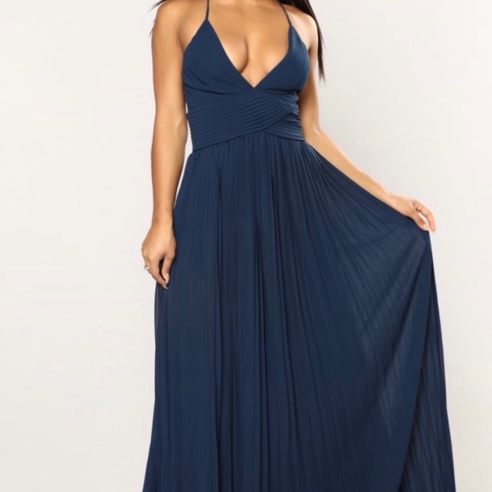 BEAUTIFUL NAVY BLUE DRESS